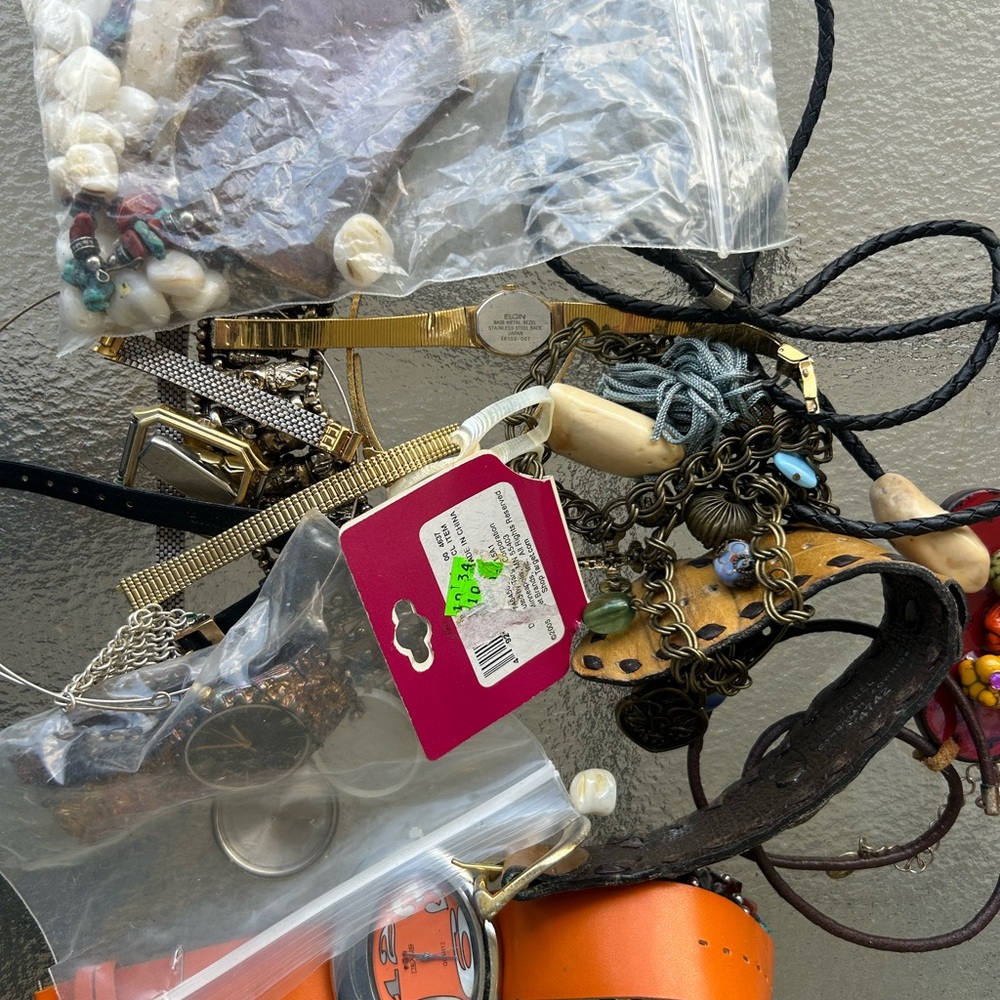 Misc Costume Jewerly / watch Parts / Pieces Maybe Some Hidden Gems